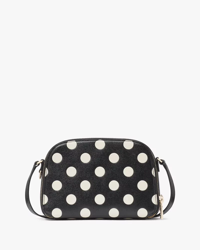Devin Breezy Dot Double Zip Dome Crossbody