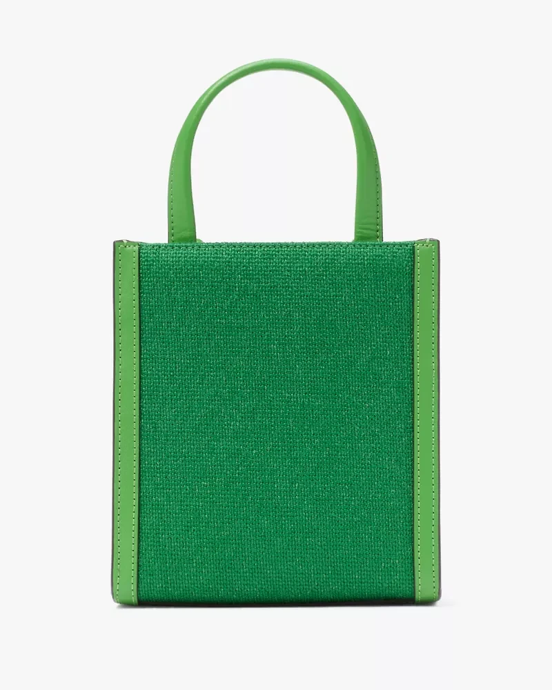 Manhattan Floral Appliqué Chenille Mini Tote
