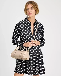Spade Icon Small Barrel Bag
