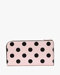 Devin Breezy Dot Zip Around Continental Wallet