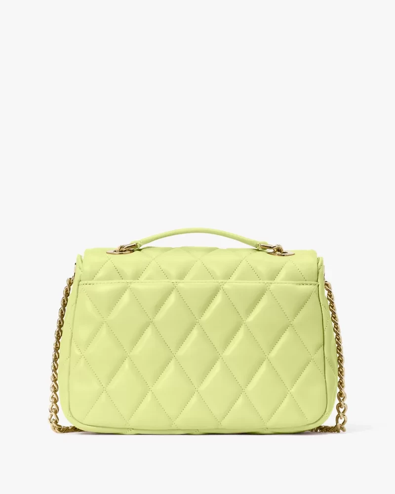Carey Quilted Small Flap Crossbody
