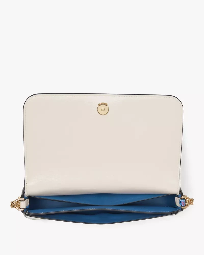 Devin Springtime Blooms Flap Chain Wallet