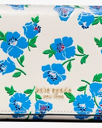 Devin Springtime Blooms Flap Chain Wallet