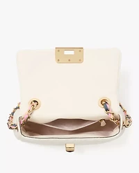 Carey Tweed Small Chain Crossbody