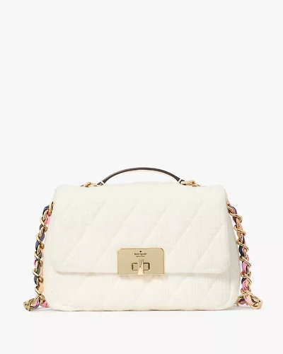 Carey Tweed Small Chain Crossbody