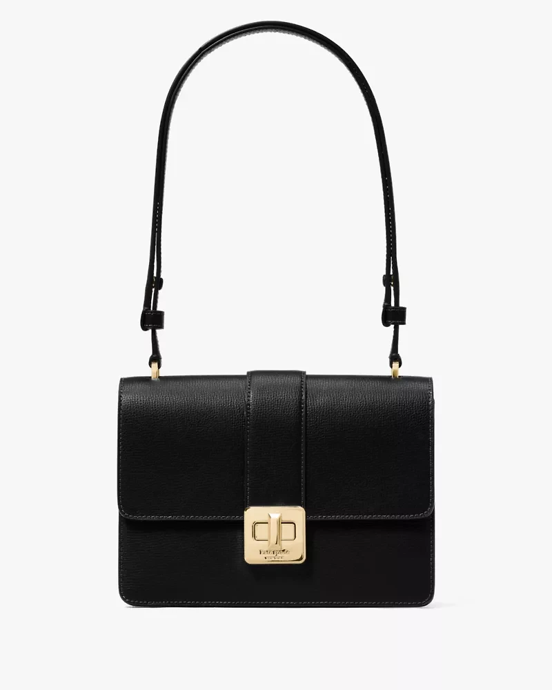Phoebe Turnlock Shoulder Bag