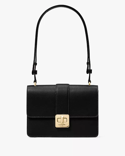 Phoebe Turnlock Shoulder Bag