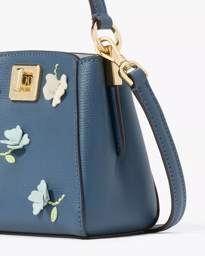 Phoebe Applique Mini Top Handle Crossbody