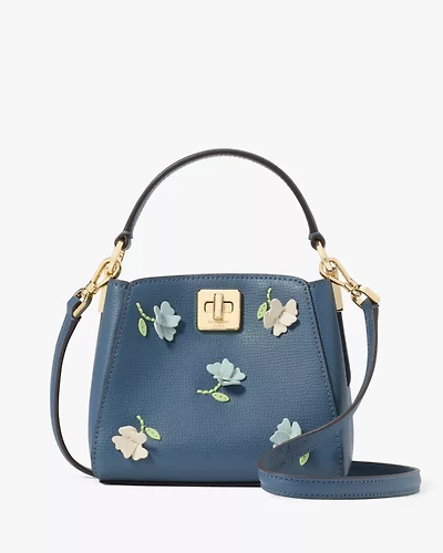 Phoebe Applique Mini Top Handle Crossbody