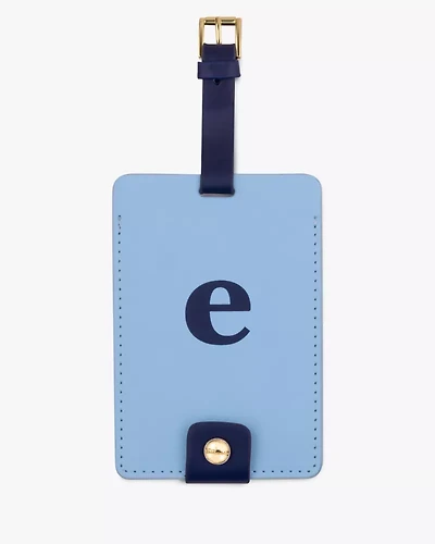 Just Mine Initial Collection Luggage Tag E