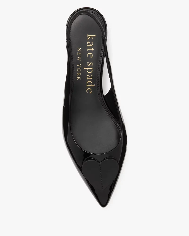Lover Patent Slingback Flats