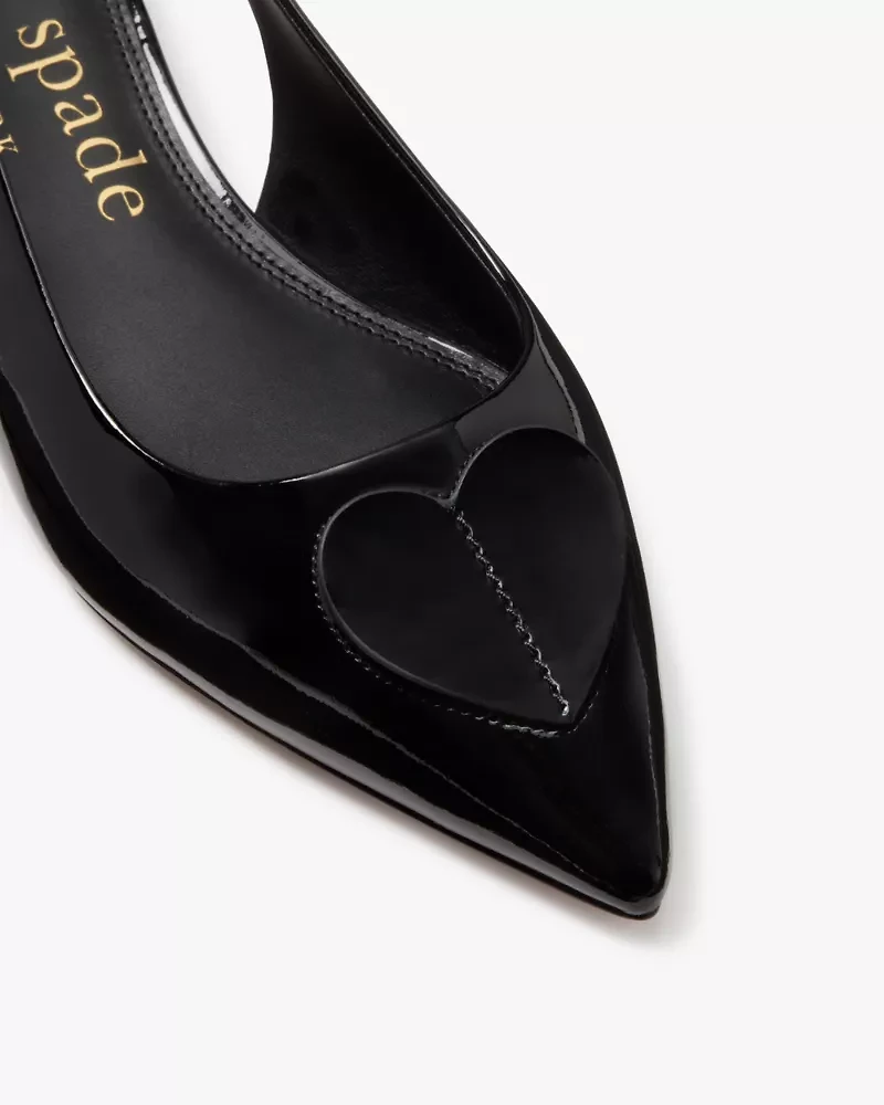 Lover Patent Slingback Flats