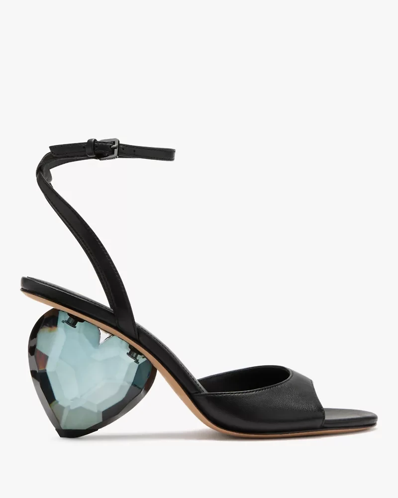 Heart Heel Sandals