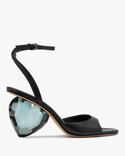 Heart Heel Sandals