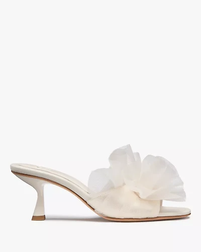 Flourish Tulle Heeled Sandals