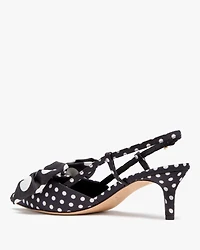 Rue Breezy Dot Slingback Pumps