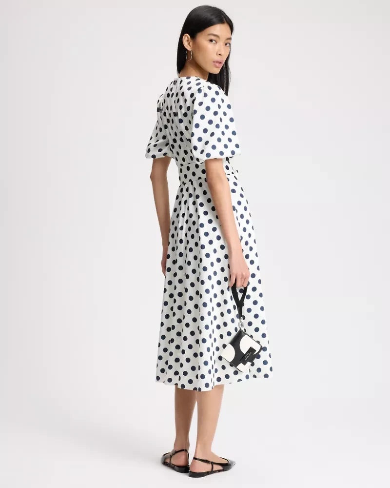 Breezy Dot Matinee Dress