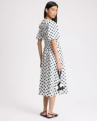 Breezy Dot Matinee Dress