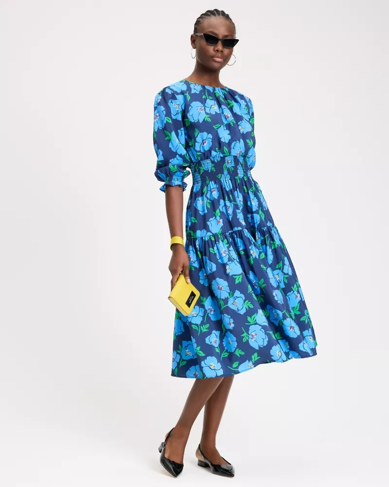Springtime Blooms Smocked Dress