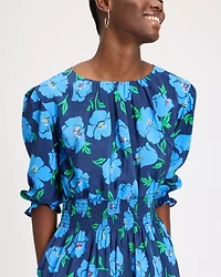 Springtime Blooms Smocked Dress