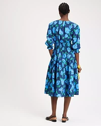 Springtime Blooms Smocked Dress