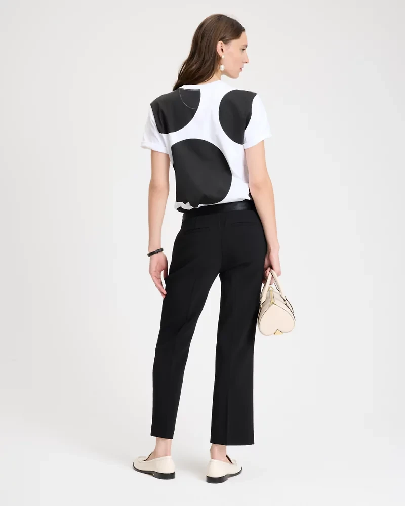 Straight Leg Bow Pants