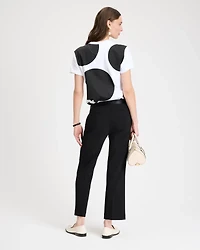 Straight Leg Bow Pants