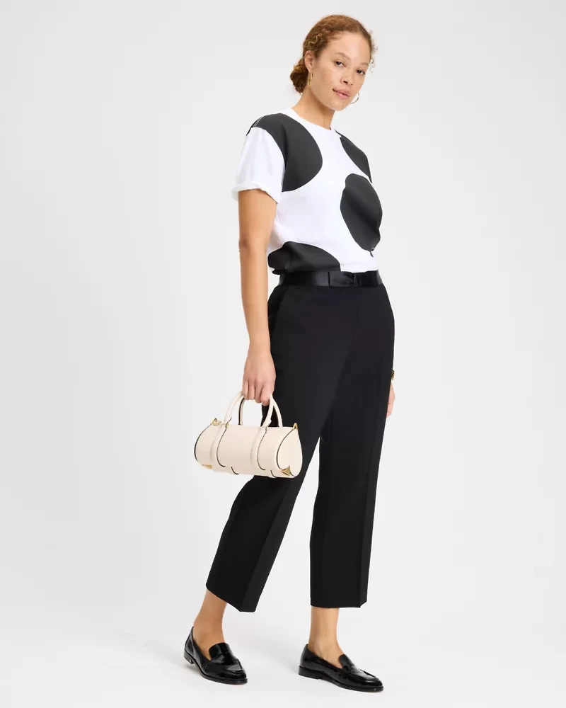 Straight Leg Bow Pants