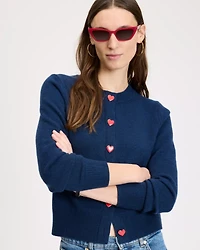 Heart Button Nell Cardigan