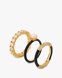 Hint Of Shimmer Stacking Ring Set