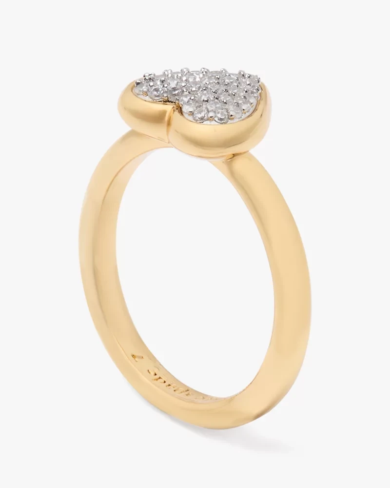 With All My Heart Pavé Ring