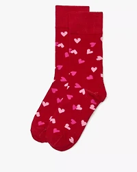 Cupid Hearts 3-pack Boxed Crew Socks Set