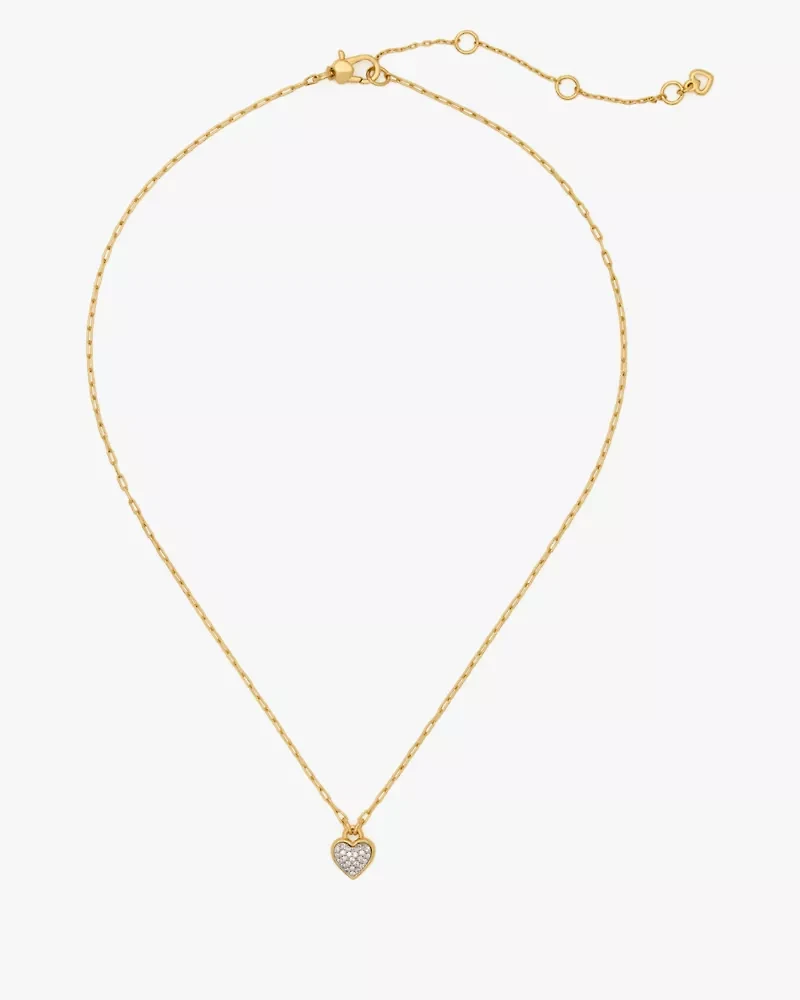 With All My Heart Pavé Pendant