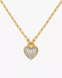 With All My Heart Pavé Pendant