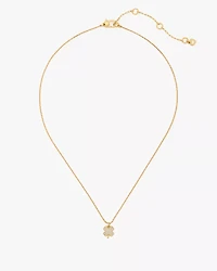 Lucky Charm Pavé Clover Pendant