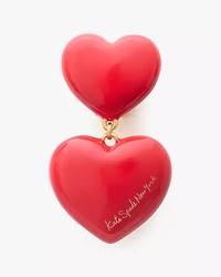 Heart You Double Drop Earrings