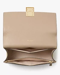 Deco Color-blocked Chain Shoulder Bag
