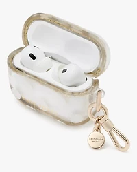 Polka Dot Liquid Glitter Airpods Pro Gen 2 Case