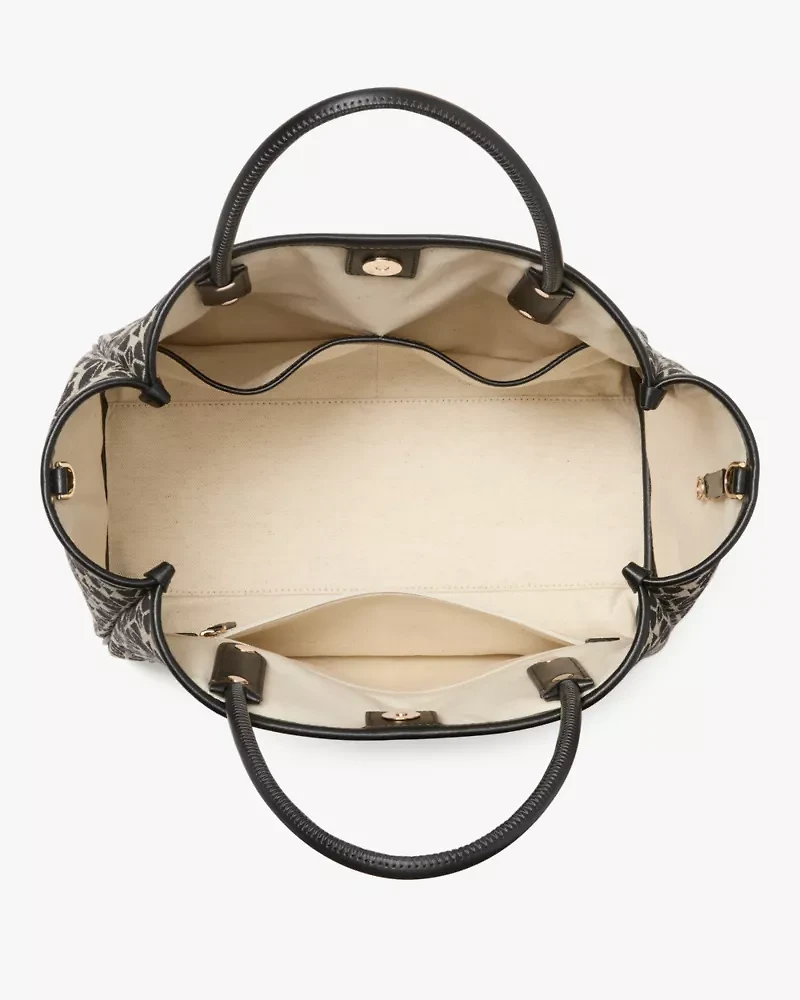 Spade Flower Jacquard Medium Everything Tote