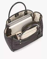 Spade Flower Jacquard Medium Everything Tote