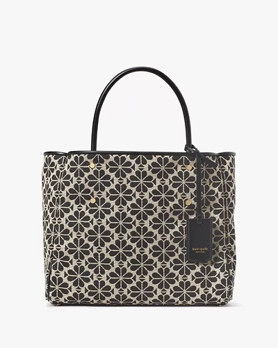 Spade Flower Jacquard Medium Everything Tote