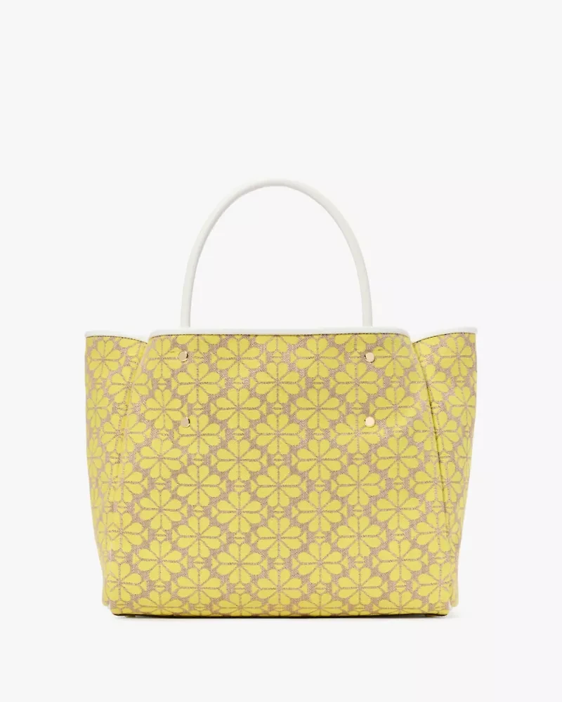 Spade Flower Jacquard Medium Everything Tote