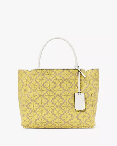 Spade Flower Jacquard Medium Everything Tote