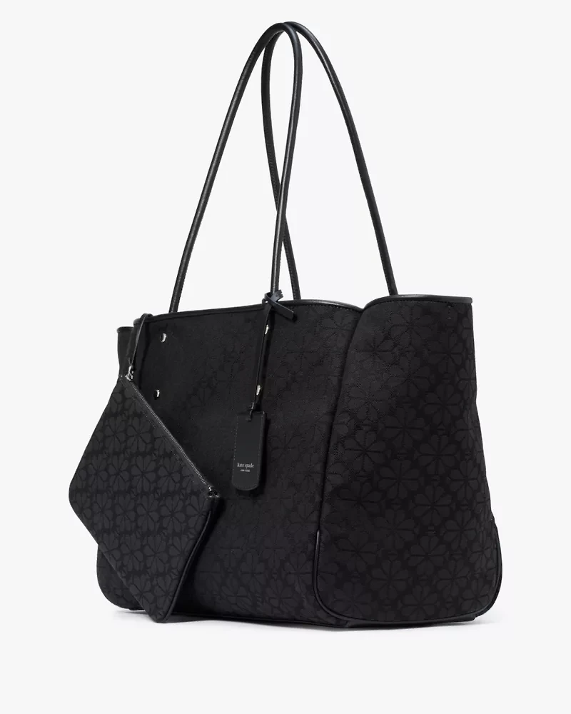 Spade Flower Jacquard Large Everything Tote