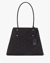Spade Flower Jacquard Large Everything Tote