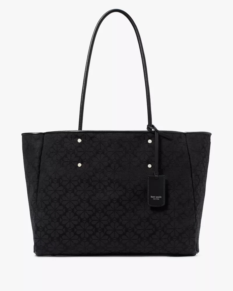 Spade Flower Jacquard Large Everything Tote