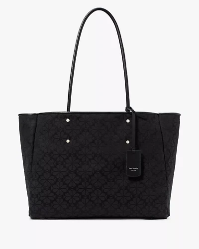Spade Flower Jacquard Large Everything Tote