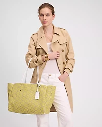 Spade Flower Jacquard Large Everything Tote