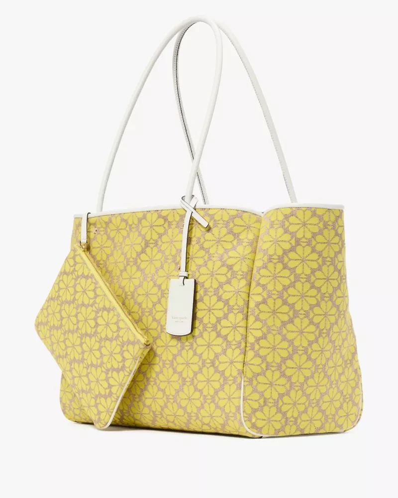 Spade Flower Jacquard Large Everything Tote