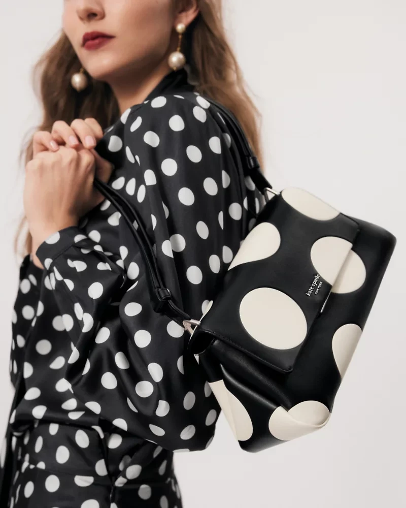 Breezy Dot Pleated Dress